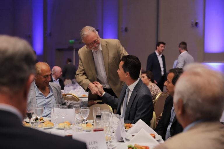 Manuel Calvo participó del encuentro de la Fundación Mediterránea.