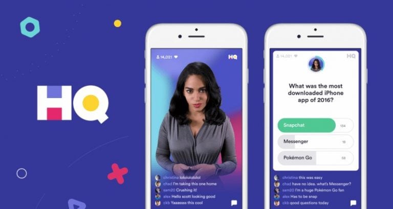 "HQ Trivia", el videojuego que reparte dinero real. (Foto: Web)