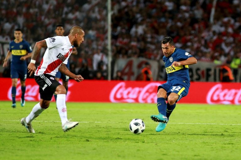 Las mejores fotos de la "Superfinal" ganada por River. Foto: AP.