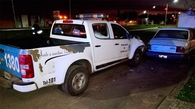 La colisión ocurrió en boulevard Concordia al 300