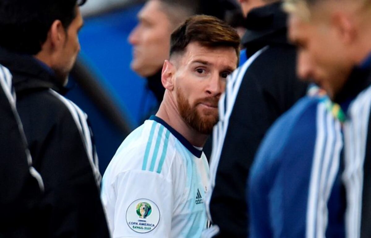 La reacción de Lionel Messi tras la dura sanción de la Conmebol
