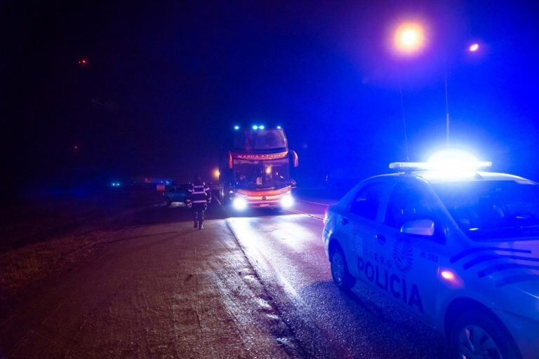 Controles de pasajeros que regresan a Tierra del Fuego