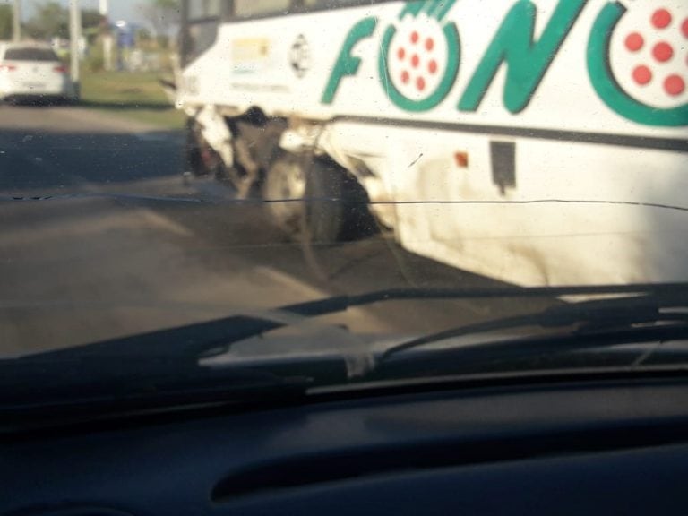 El accidente ocurrió en la ruta 9 Norte a la altura de Juárez Celman.