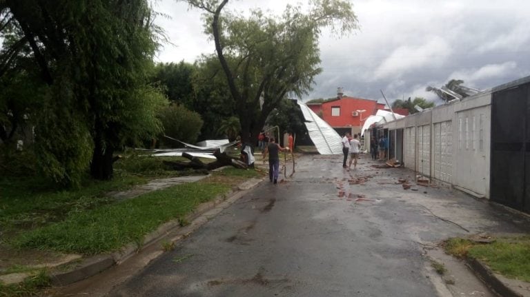 Tormentas en Paraná.