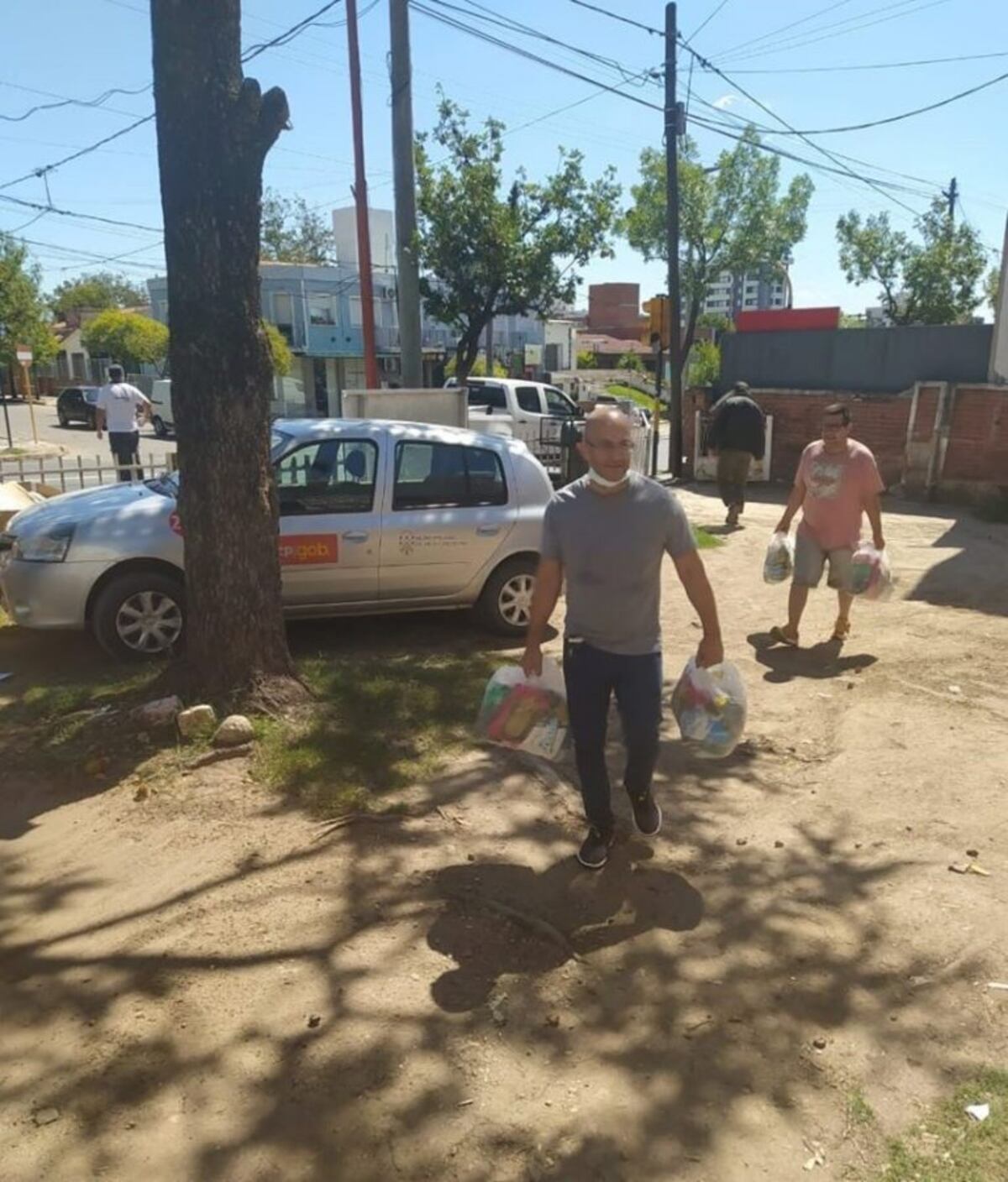 Se entregaron más de 1900 módulos alimentarios en Carlos Paz