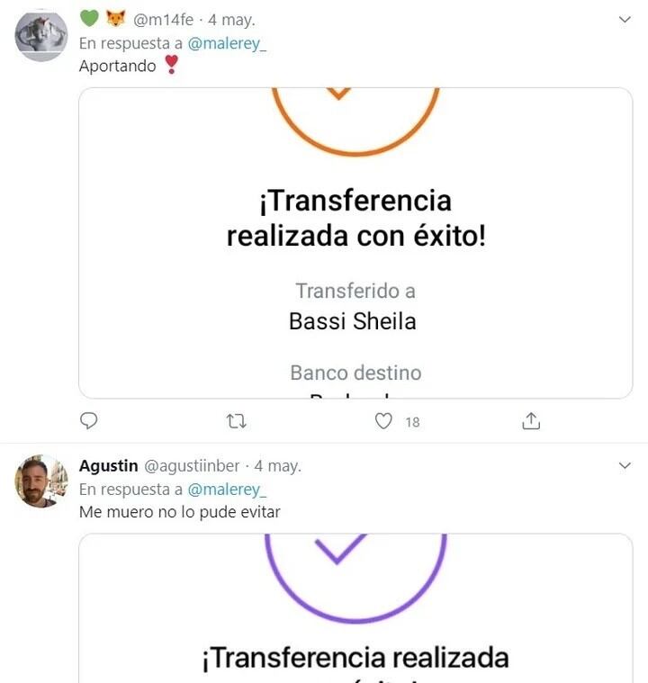 Varios usuarios se sumaron al viral.