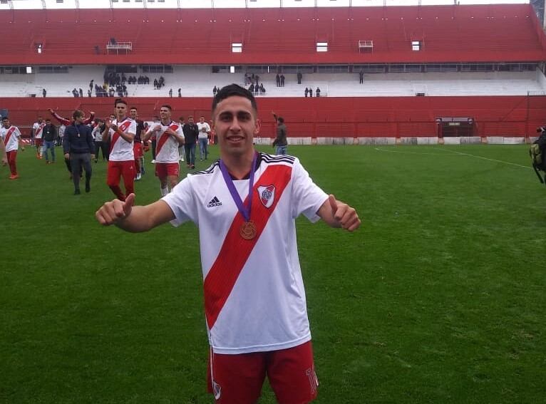 Matias Luque de Arroyito Campeon con River Plate