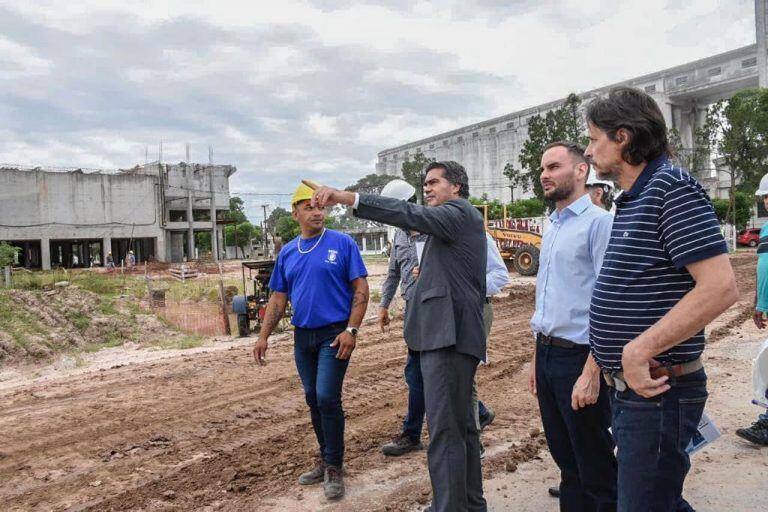 Capitanich destacó el avance de las obras del Segundo Acueducto.