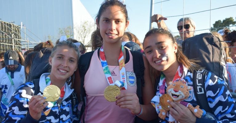 Las medallas de las cordobesas en el hockey 5.