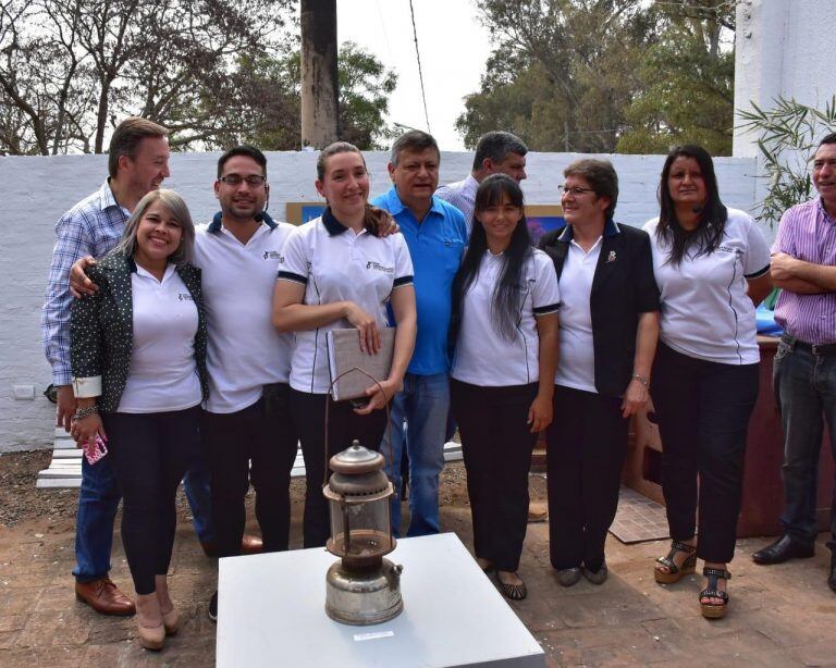 Peppo inauguró la refacción del Museo histórico en la Isla del Cerrito.