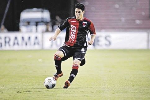 Ismael Quilez, jugador de Aldosivi de Mar del Plata. (Archivo)