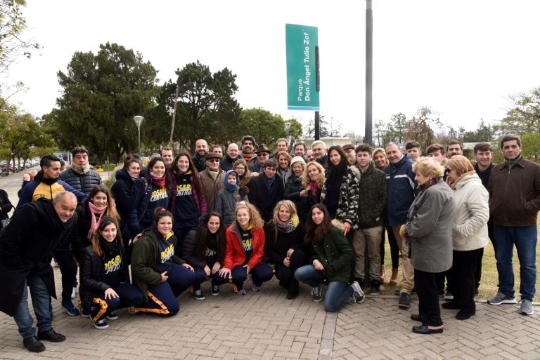 El parque del Acuario pasó a denominarse "Don Ángel Tulio Zof"