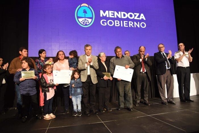 Los policías fueron premiados en el Hotel Intercontinental