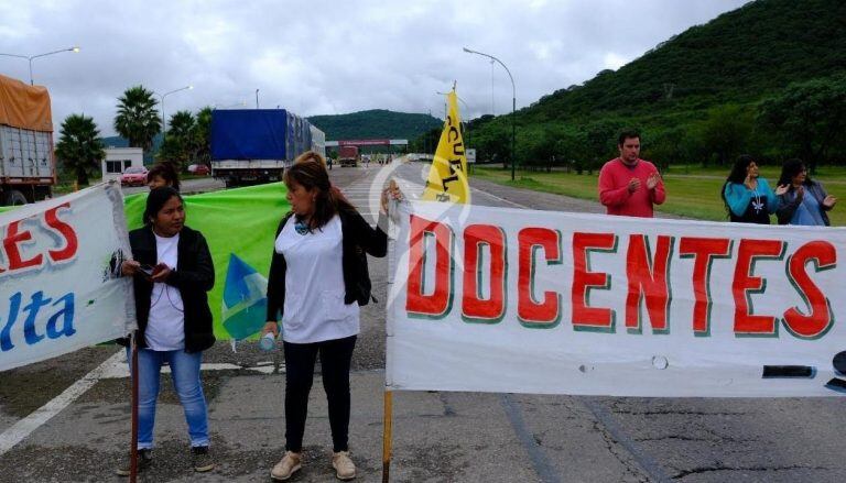 Conflicto docente, Salta. (El Tribuno)