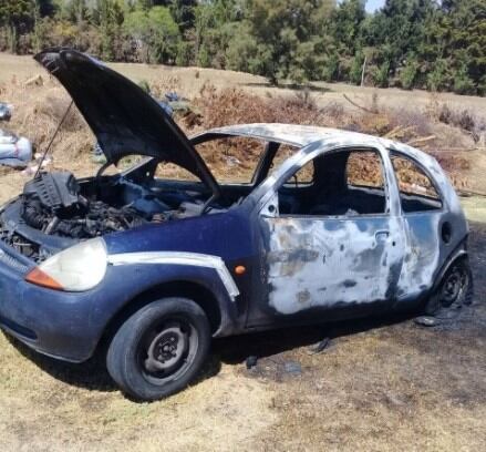 Incendió su auto para que no lo lleven al corralón