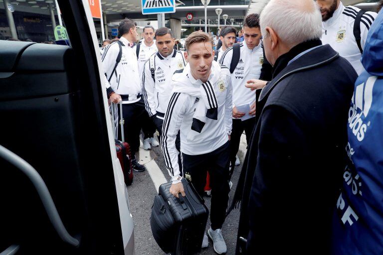 La Selección ya está en Madrid. (Foto: EFE)