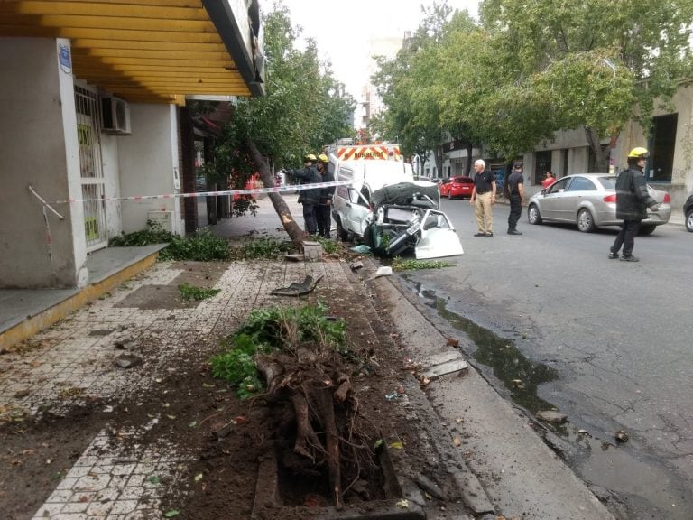 El episodio ocurrió este domingo en el marcrocentro de la ciudad