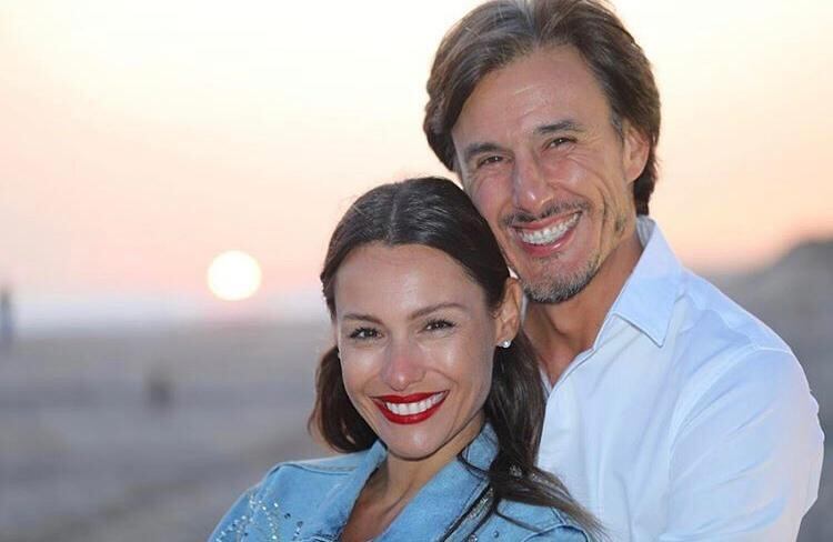 Pampita celebró su cumpleaños junto a su marido y sus hijos.