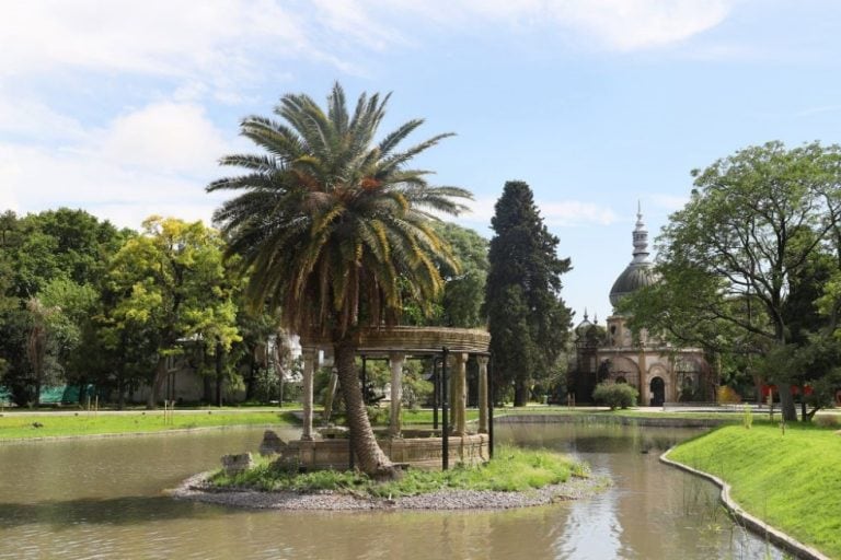 El Ecoparque recrea una laguna pampeana. (Twitter)