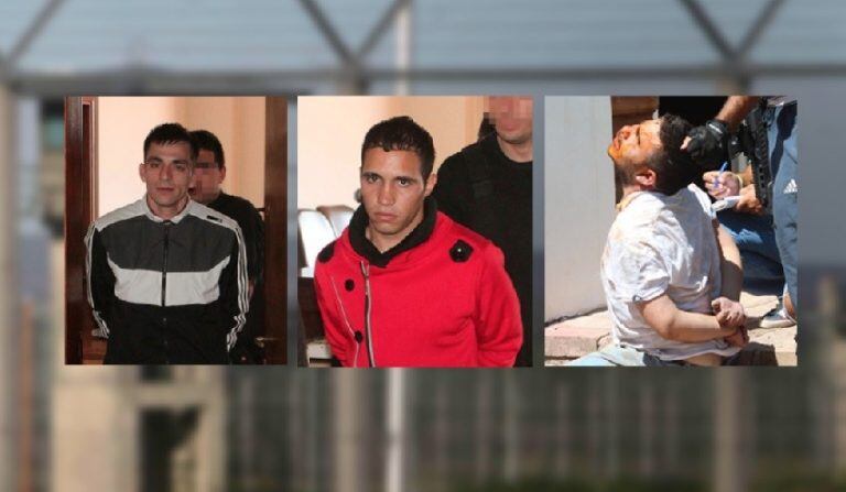 Jordan Tapia, Jesús Reyna y Emiliano Ibañes, tres peligrosos presos condenados a perpetua por crímenes de policías, intentaron fugarse de Almafuerte.