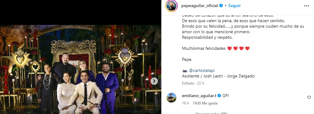 Emiliano Aguilar, el hermano de Ángela, no habría sido invitado al casamiento de su hermana con Nodal