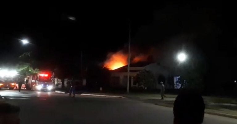 incendio geriátrico Chajarí