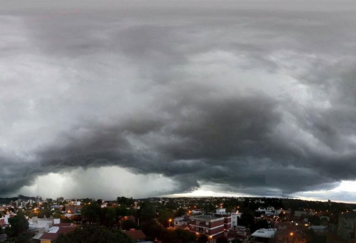 Alerta amarilla: pronóstico de tormentas fuertes para Carlos Paz