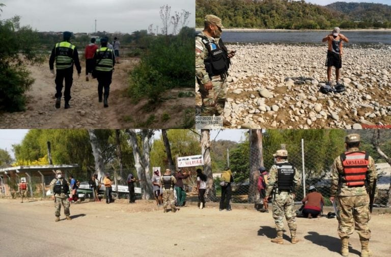 Frontera caliente: deportaron a más de 100 bolivianos que entraron a Salta por pasos clandestinos. (Policía de Salta)