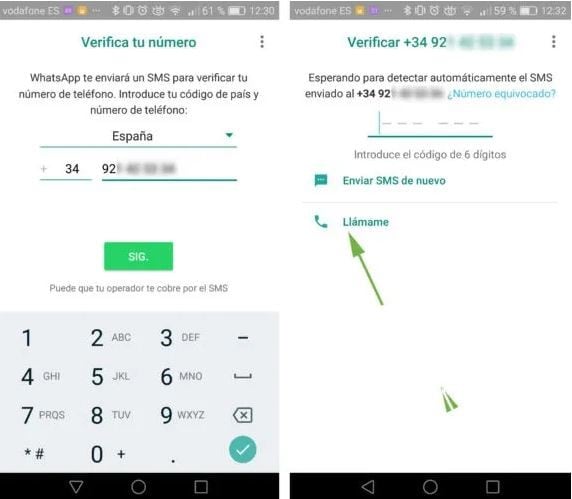 Whatsapp disponible en el teléfono fijo