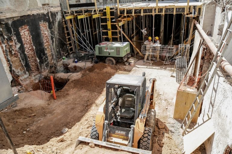 Avanzan las obras de restauración de la Biblioteca Nacional