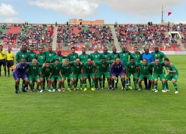 Samiel Eto'o en el amistoso africano (Foto: Instagram)