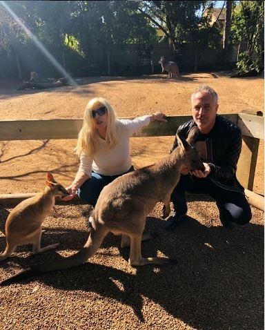 Susana Giménez y Marley tuvieron contacto directo con canguros