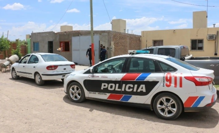 Allanamiento de película en San Juan.