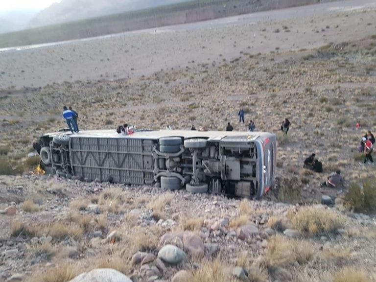 Accidente en Uspallata