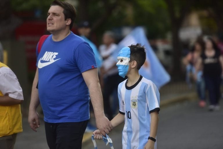 Las fotos de la marcha del Sí se Puede de Macri en Córdoba en el cierre de campaña.