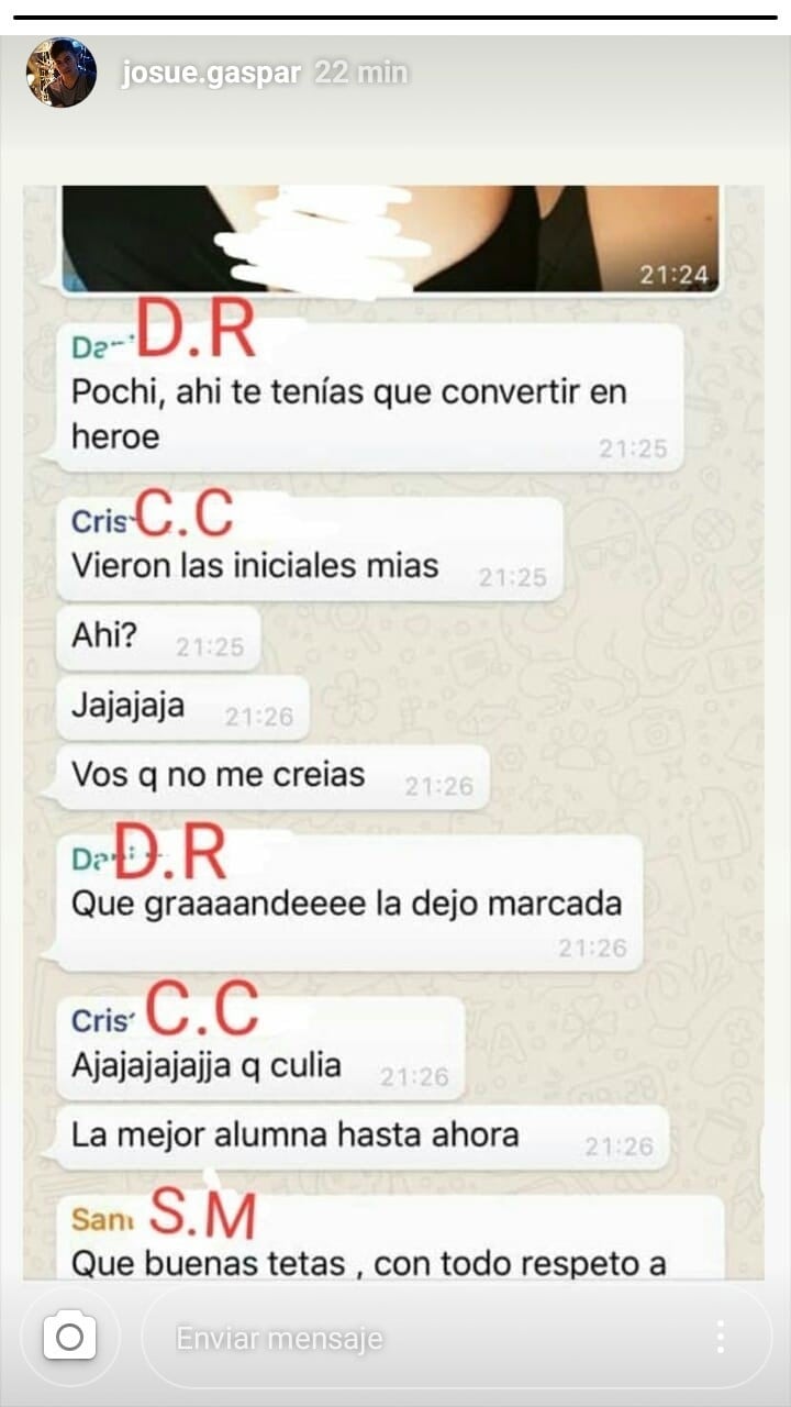 Los chats misóginos.