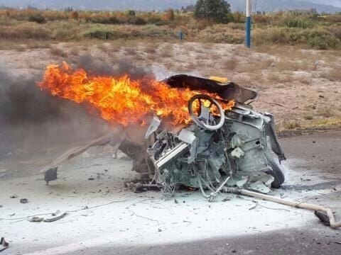 Accidente en ruta 20