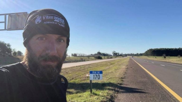 Juan Pablo Savonitti ultramaratonista Argentino