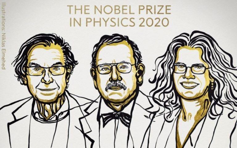 Ganadores del Nobel de Física 2020. (DPA)