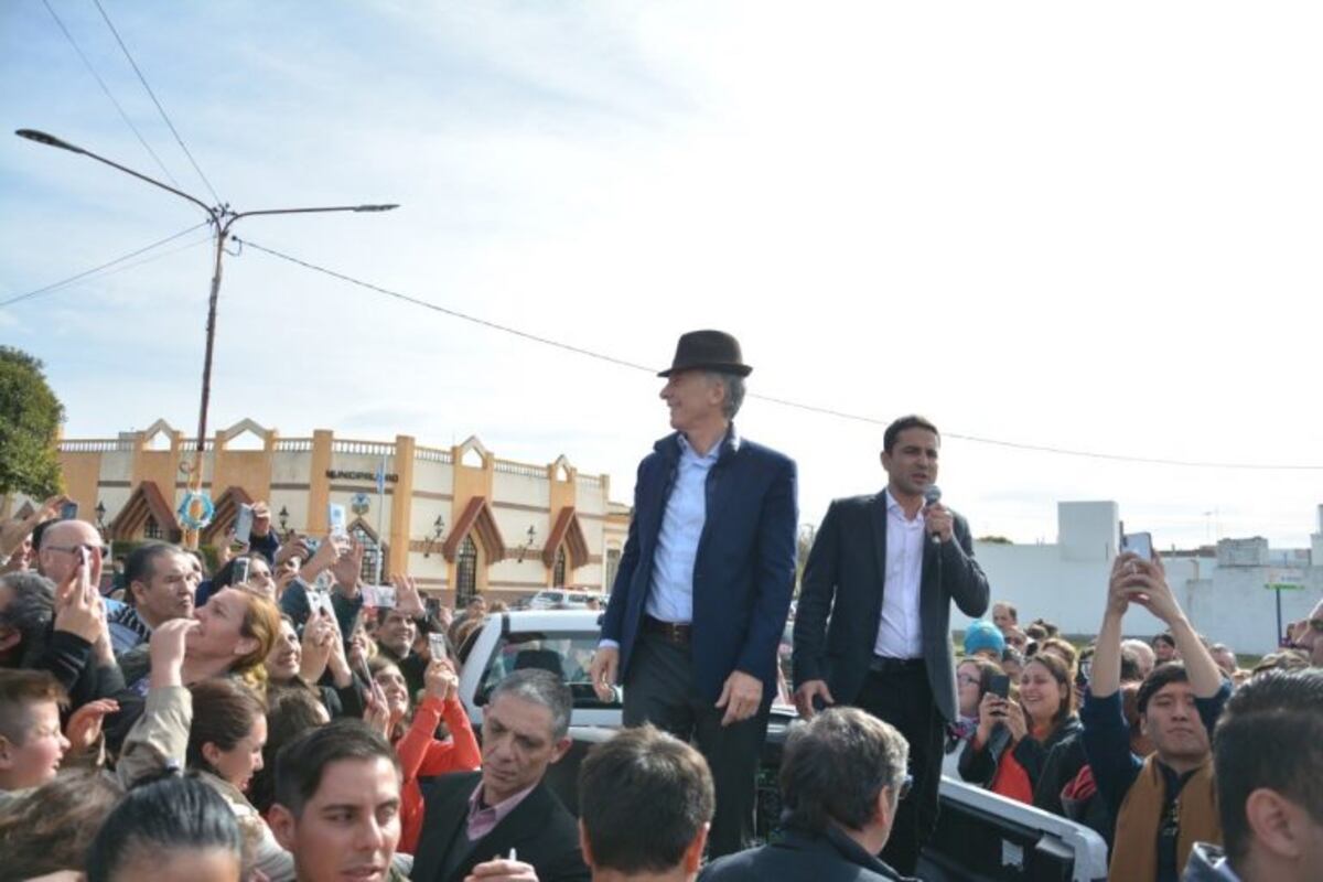 Macri en Córdoba: "Fadea estaba quebrada, no habían hecho ni un sólo avión, y ahora revivió"