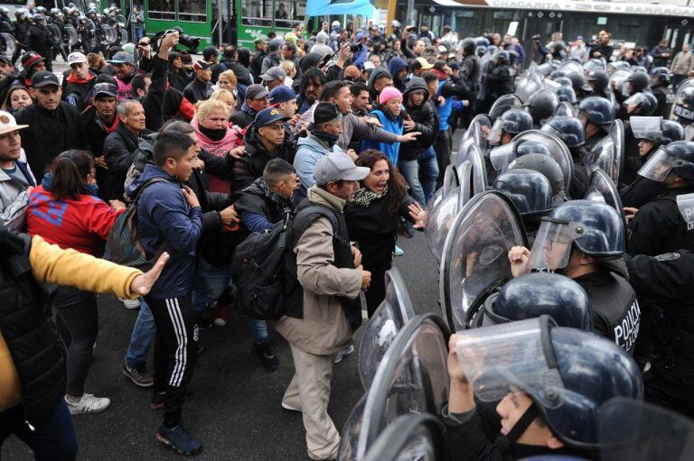 Accidentes en la 9 de Julio (crédito: Juano Tesone)