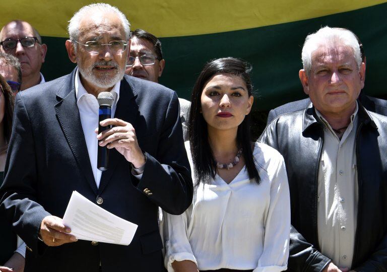 Carlos Mesa. (Foto: AIZAR RALDES / AFP)