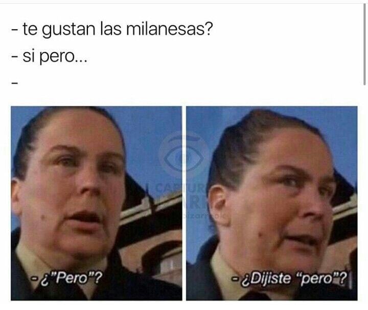 Memes relacionados a la milanesa.