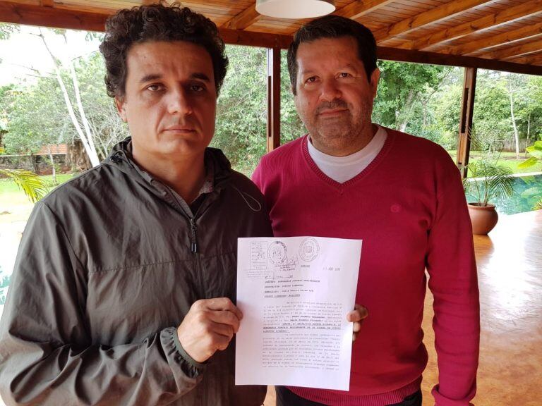 Ricardo Acosta esgrime el reconocimiento de la Junta Electoral como concejal de Libertad, en el que se basó la justicia para ordenar su incorporación al Concejo Deliberante de Libertad. (El Independiente)