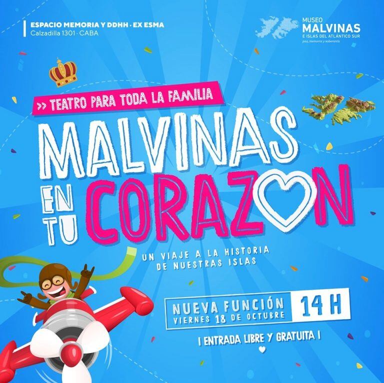 Obra de teatro: Malvinas en tu corazón