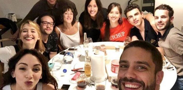 Algunos integrantes del elenco de "Patito Feo" se juntaron después de que saliera a la luz la denuncia de Thelma Fardin