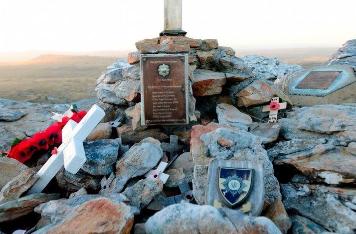 Las Malvinas, 36 años después. (Foto: Clarín / Fernando de la Orden)