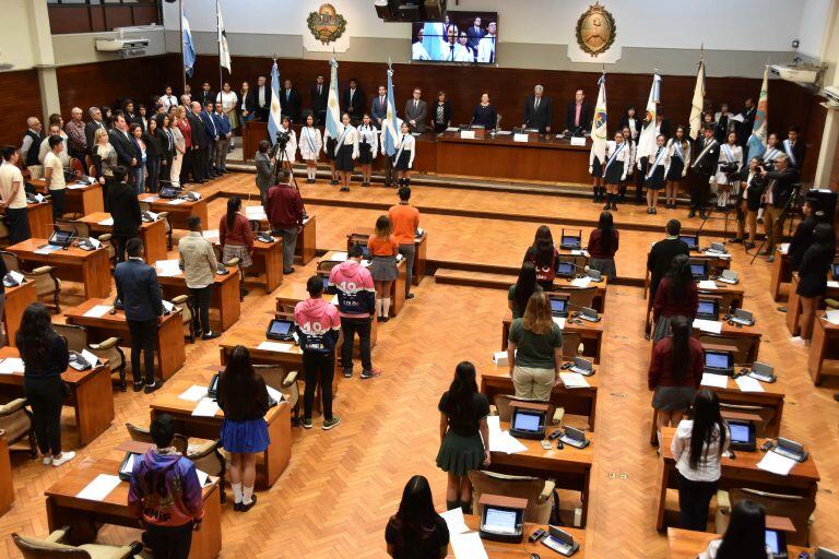 La Legislatura de la Provincia es sede del 16° Parlamento Juvenil Provincial.