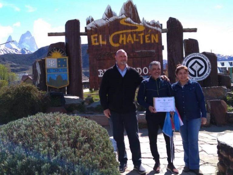 El Chalten - Osvaldo Lezcano, ex combatiente en malvinas<<primer ciudadano >>