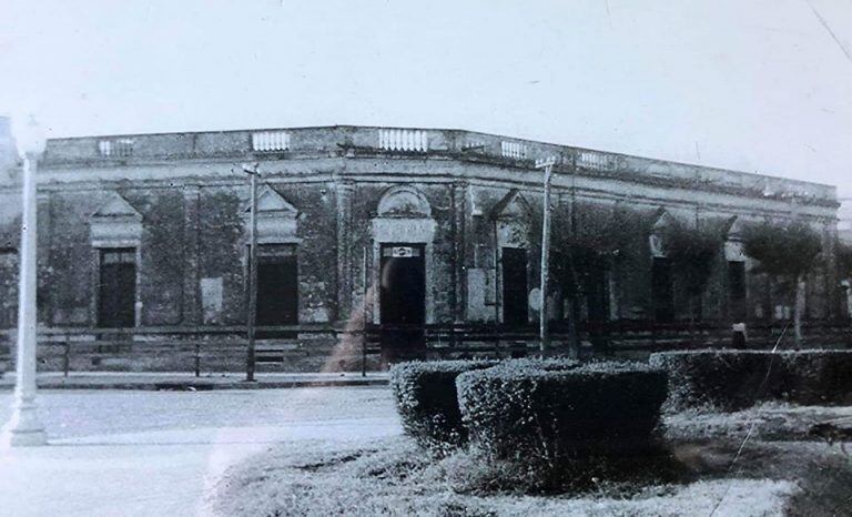 La casa de la familia Rabbi, en la década del '40.